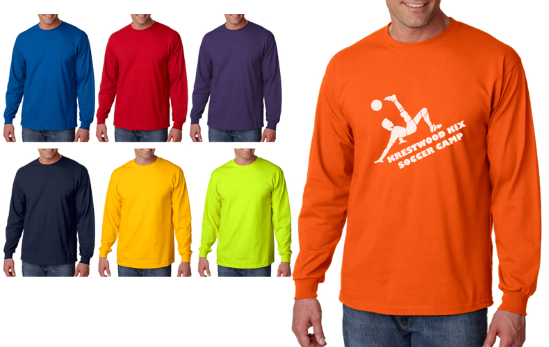 Gildan® Adult Ultra Cotton™ Long Sleeve T-Shirt